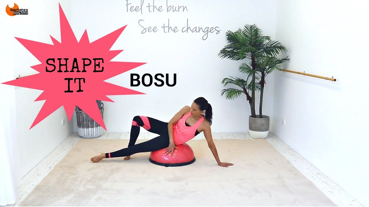 Balance Trainer Workout Bosu Workout - Barlates Body Blitz Shape It Bosu Balance Sculpt