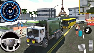 Real Garbage Truck Driving Simulator - Garbage Truck Trash Simulator #garbagetruck #simulator #games screenshot 1