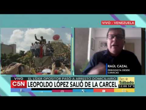 Leopoldo López salió