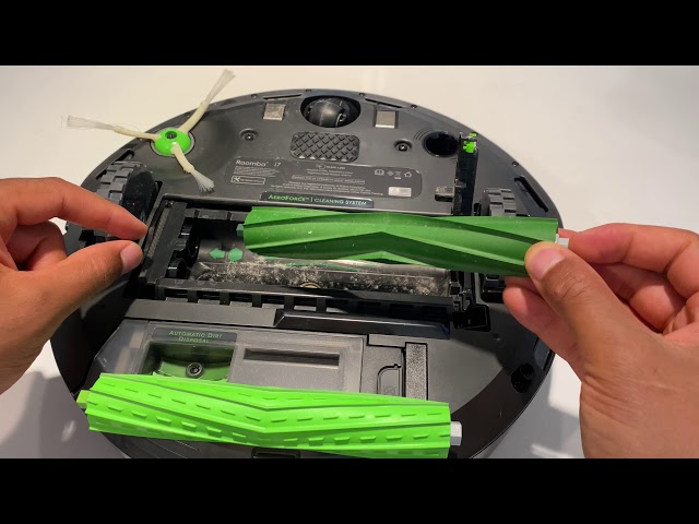 iRobot Roomba i7 - How to Clean Brushes, Filters and Dust Bin 