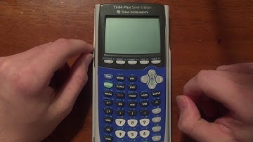 Uw eerste programma maken op de ti-83/84 Plus