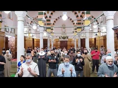 شعائر صلاة الفجر ليوم العاشر من رمضان مسجدحلمى 22 4 2021