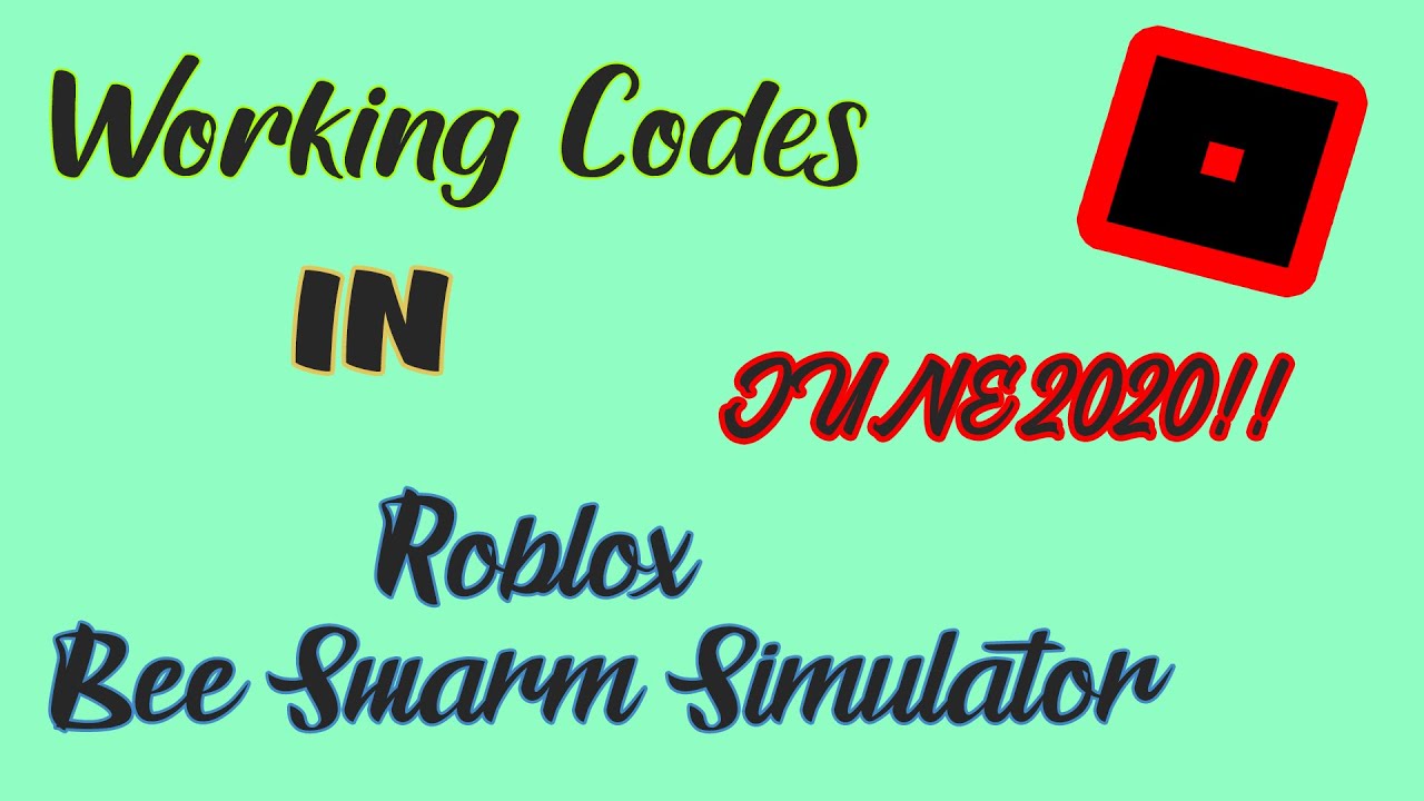 WORKING CODES! *JUNE 2020* IN ROBLOX BEE SWARM SIMULATOR!! - YouTube