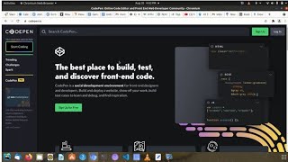 Signing up on CodePen: KodeCamp 1.0