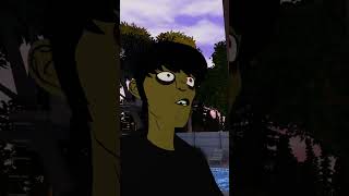 Gorillaz VR Bites 'Noodles Haircut' #gorillaz #vrchat #comics #fyp #gorillatag  #fnaf #discordmemes
