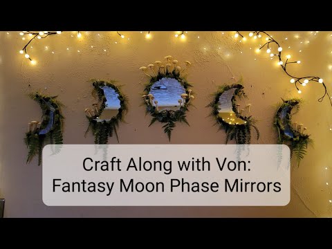 DIY Fairy Moon Mirrors Mega Upgrade!