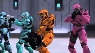 Red Vs Blue - AMV - nightcore Can't Hold Us.mp4