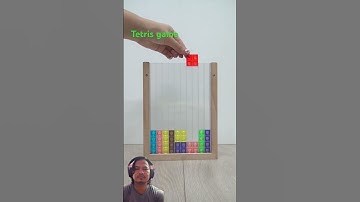 Tetris game puzzle #satisfying
