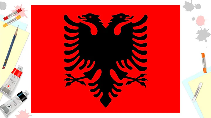 Si të vizatojmë flamurin shqiptar