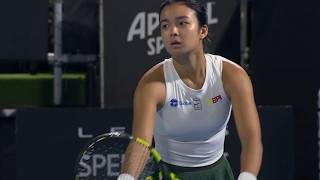 Alex Eala Best Play Highlights Against Donna Vekic