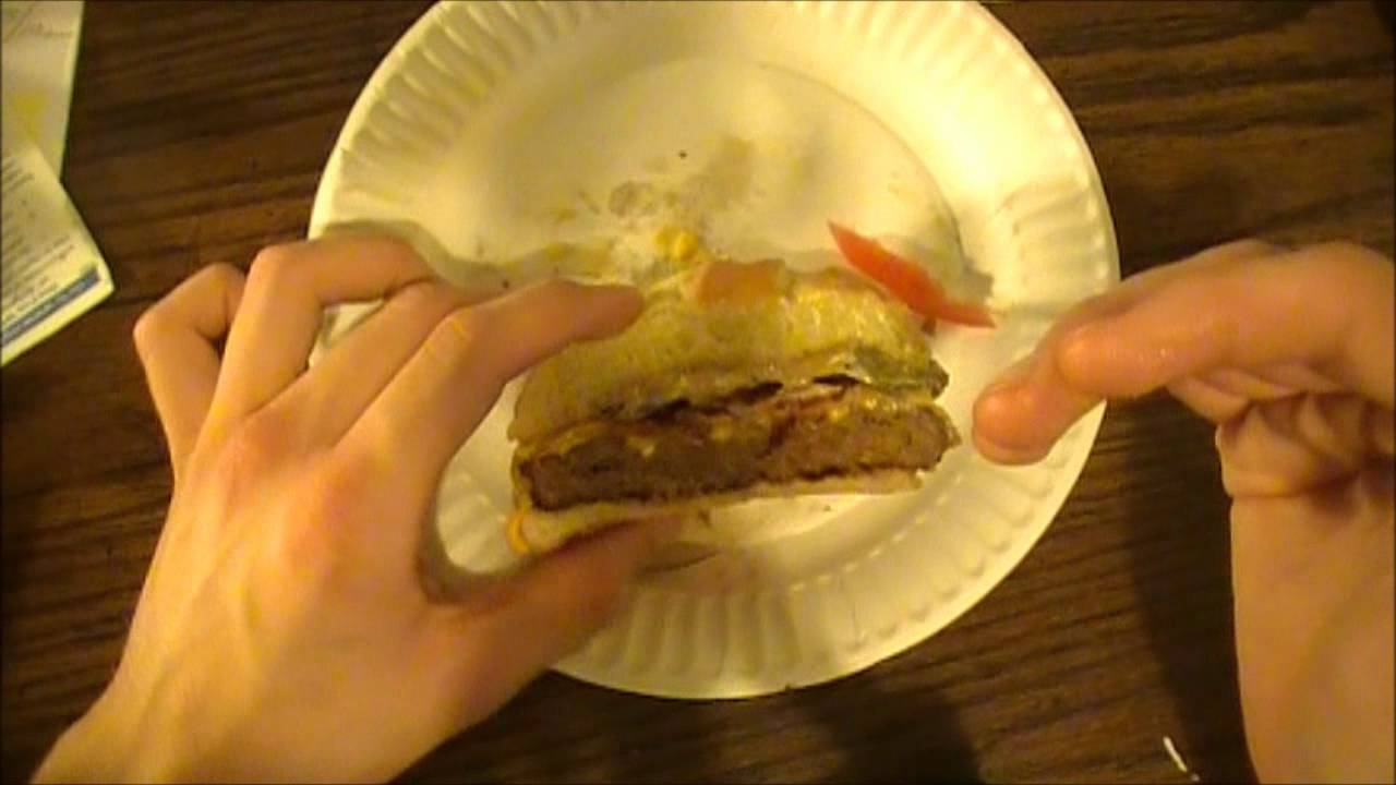 Burger King Chef's Choice Burger Fast Food Review YouTube