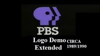 PBS Logo Demo circa 1989/1990 (extended)