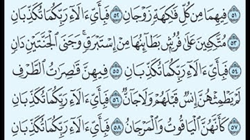 سورة الرحمن  بصوت الشيخ سعد الغامدي  قراءة خاشعة