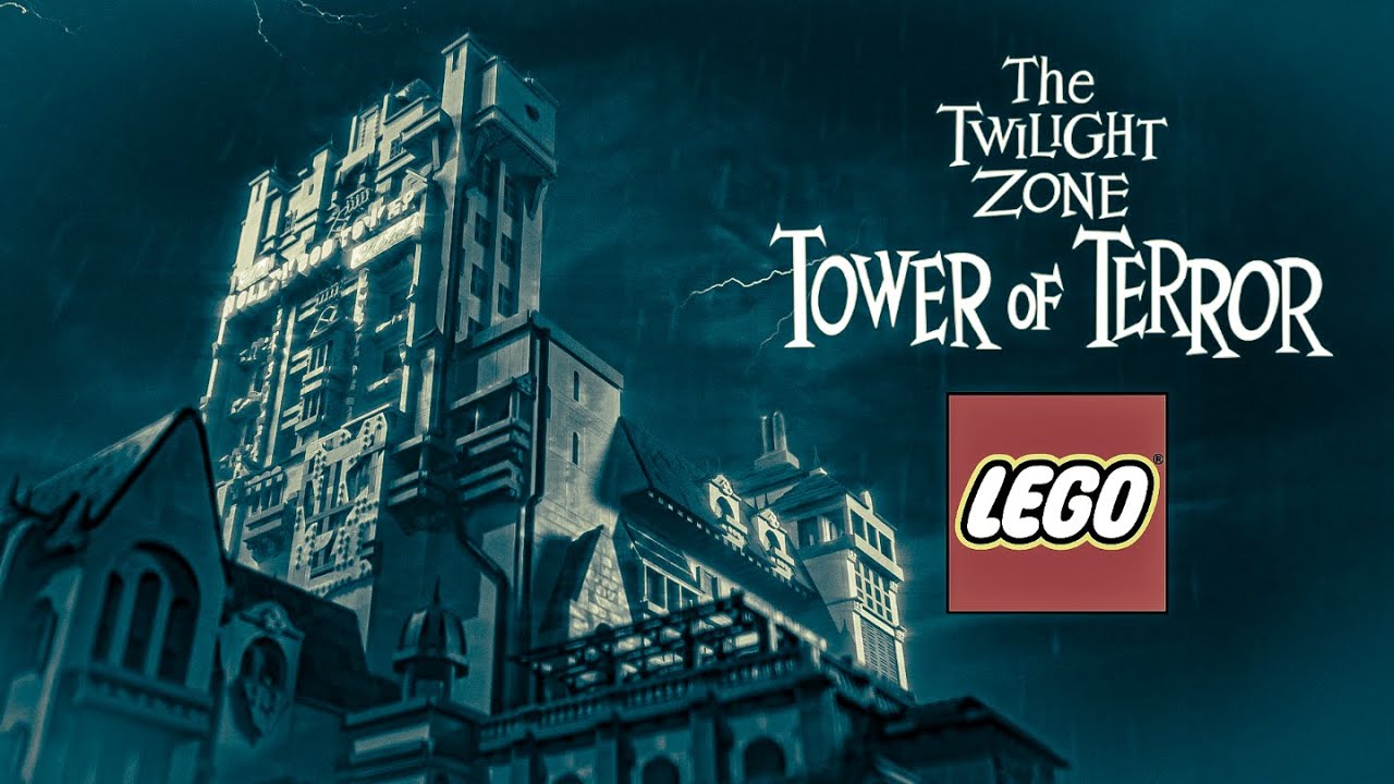 LEGO Twilight Zone TOWER OF TERROR: Pre-Show (Florida) | Lego Animation