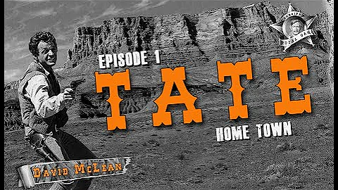 Tate HOME TOWN (PILOT) TV Western JAMES COLBURN
