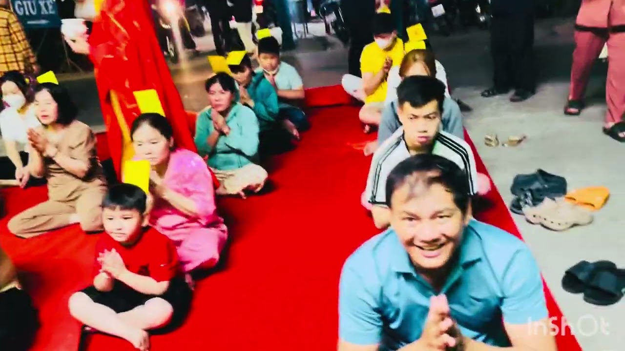 Chùa hoằng Linh mùng 8 thang giêng cúng sao hội cầu nguyện Cho tất cả mọi người mọi nhà bình an