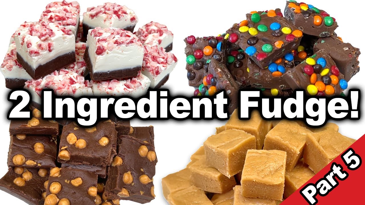 Easy No Bake Chocolate Peppermint Fudge & More - Super Easy! Christmas Fudge Extravaganza: Part 5