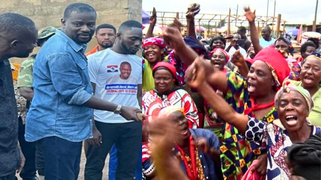 Annoh Dompreh & 10 NPP MPs Ðisgṛaced Totally In A Village For Dèstṛoying Mahama's Gov't On Cocoa