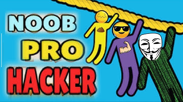 NOOB vs PRO vs HACKER - Rope Rescue p22