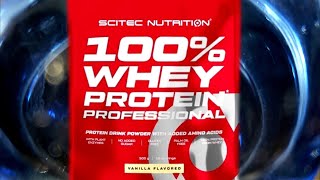 👍Scitec Nutrition 100% Whey Protein хим анализ.