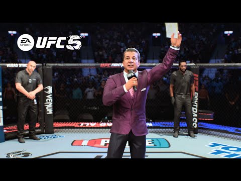 UFC 5 - Bruce Buffer Introduces Muhammad Ali & Mike Tyson (PS5)