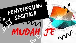 Petua Kosinus  Penyelesaian Segitiga