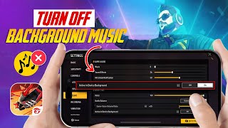 Mute Background Music in Free Fire iPhone | Turn off Background Music on Free Fire iPhone