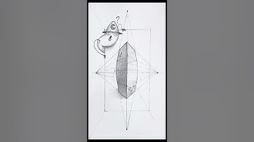 How To Draw In 3 Point Perspective 🤔 #art #drawing #foryou