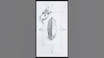 How To Draw In 3 Point Perspective 🤔 #art #drawing #foryou