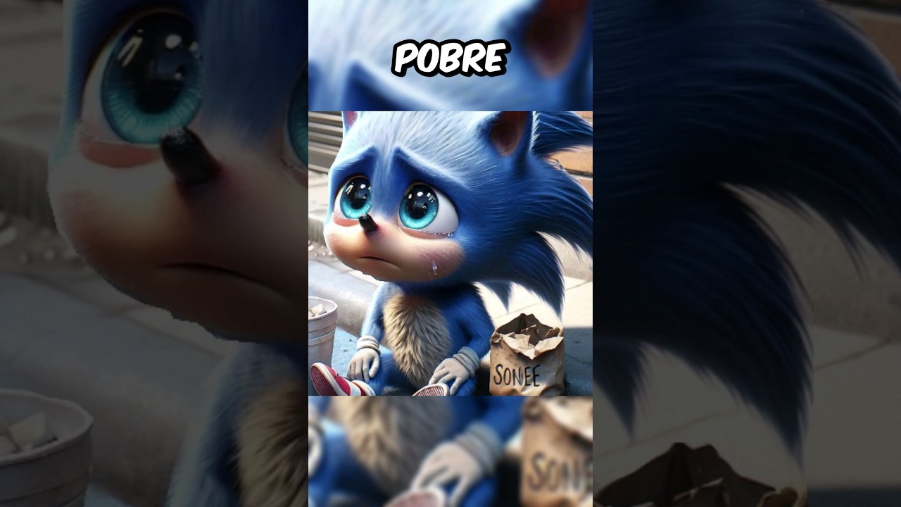 SONIC ERA POBRE Hasta Que HIZO ESTO! 💰😂 #shorts #comedia #ia #sonic