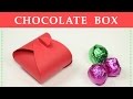 DIY Gift Box - How to Make a Small Paper Box for Chocolate Gift Packing DIY Gift Box - How to Make a Small Paper Box for Chocolate Gift Packing
