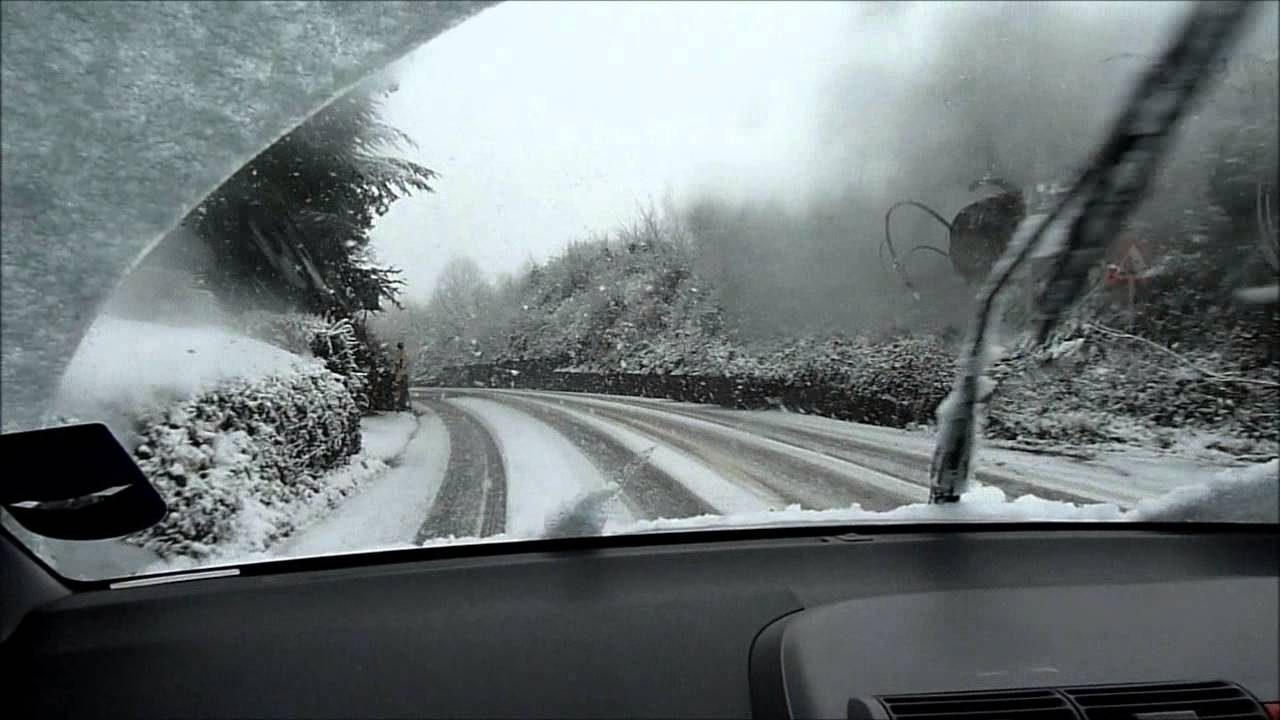 A SNOW SURPRISE NEAR WATCHET SOMERSET