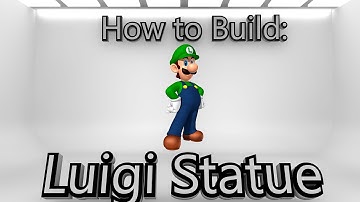 Minecraft: How To Make A Luigi Statue