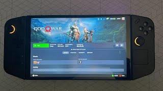 Lenovo Legion Go: God Of War (Max FPS+)