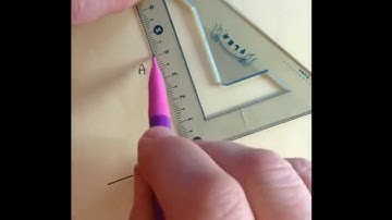 Tracer une perpendiculaire passant par un point avec l