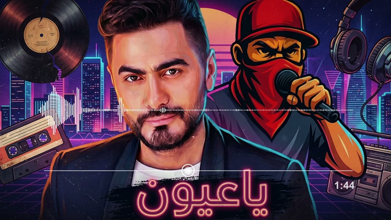 يا عيون   تامر حسني بإحساس مختلف Slowed & Reverb Vibes  DJ MEGO