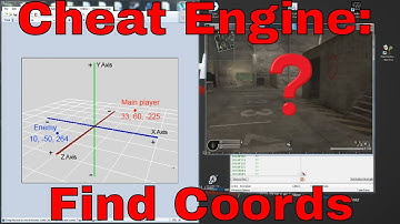 Cheat Engine Find coordinates XYZ TUTORIAL HD