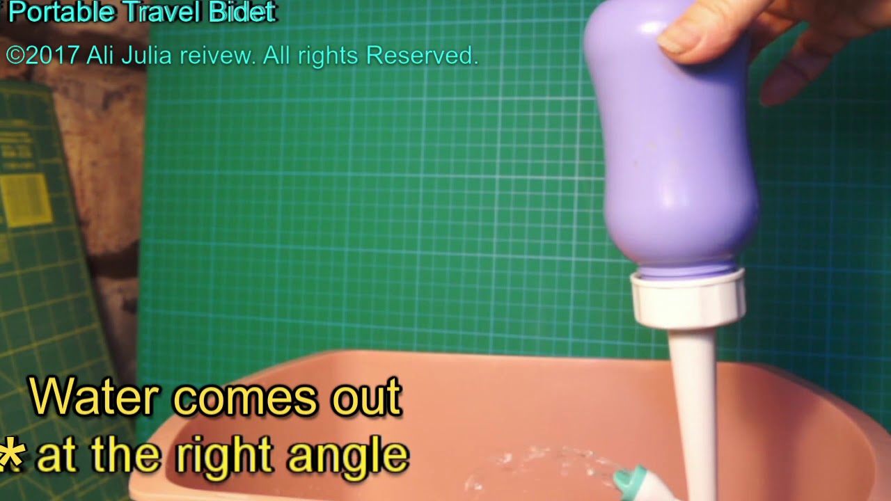 Portable bidet bottle YouTube