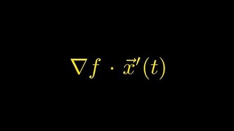 What Is The Multivariable Chain Rule And Why Does It Work?