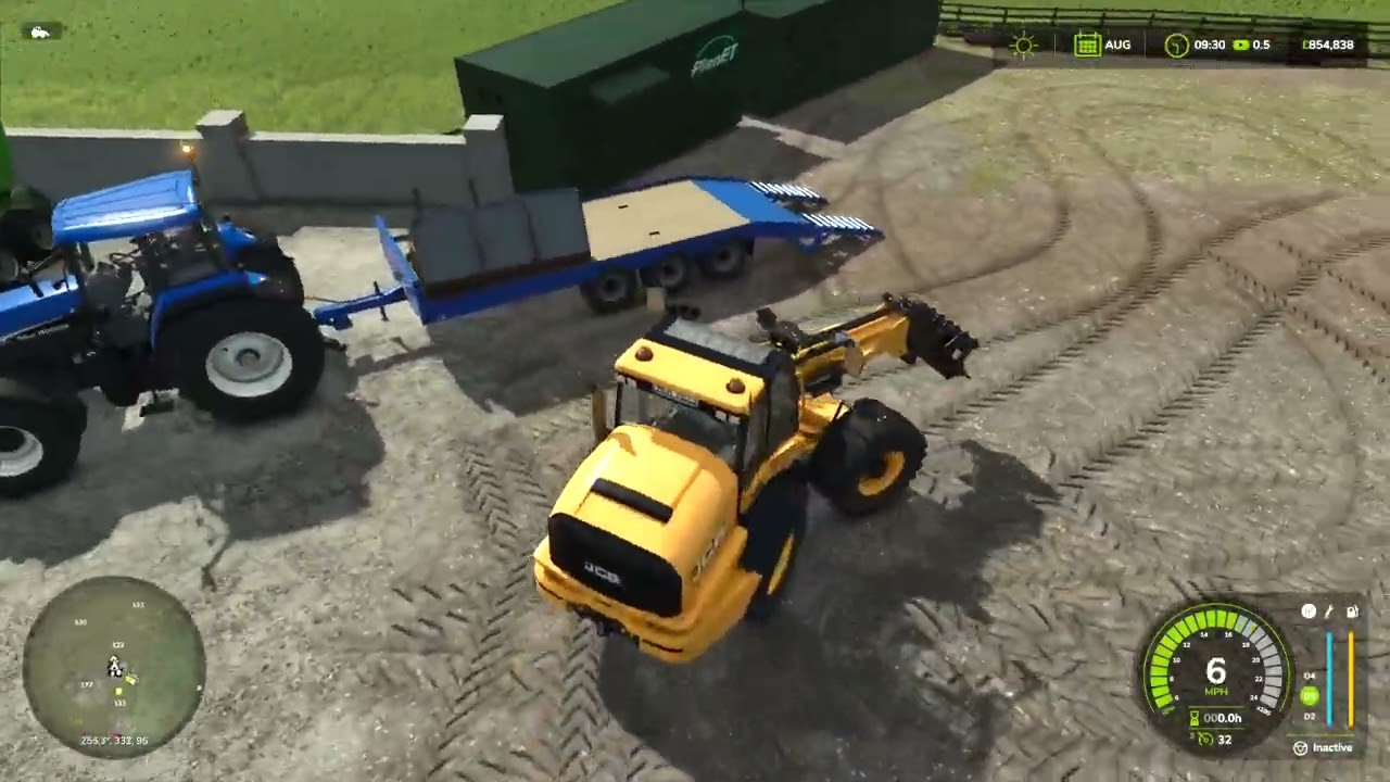 FS25 FIELDS OF TYRONE #3 | BRINGING HOME THE JCB LOADER