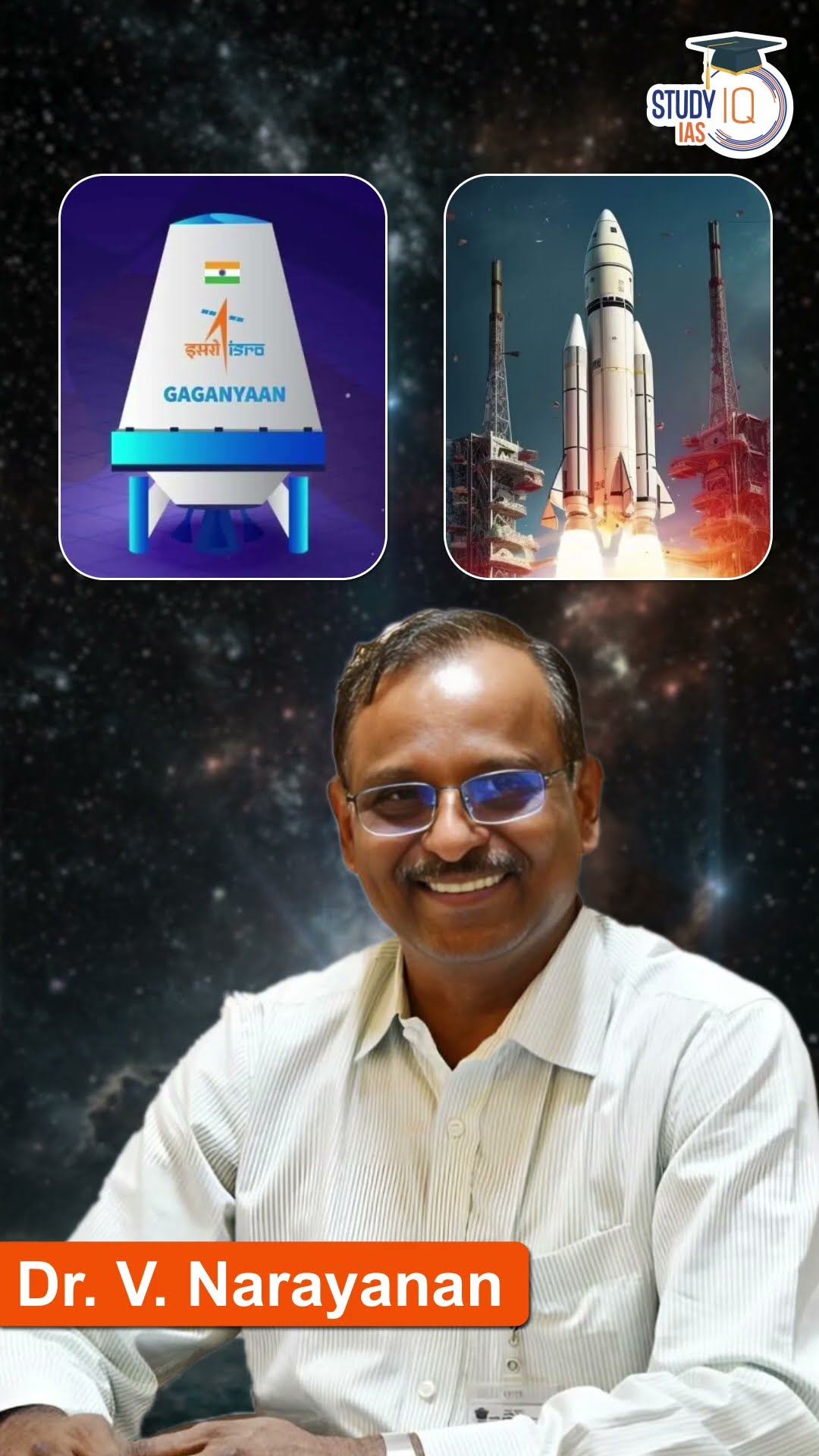 ISRO’s Future with Dr. V. Narayanan: A New Era in Space? | #Shorts #isro #upsc