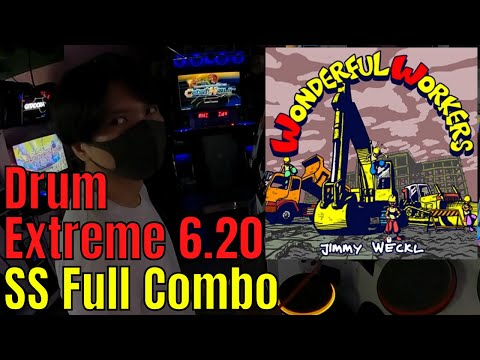 [GITADORA HIGH-VOLTAGE] Wonderful Workers Extreme Drum 6.20 SS Full Combo