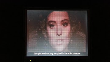 IBM ThinkPad 600 running 1992 DOS Dune(CD) from Virgin Interactive