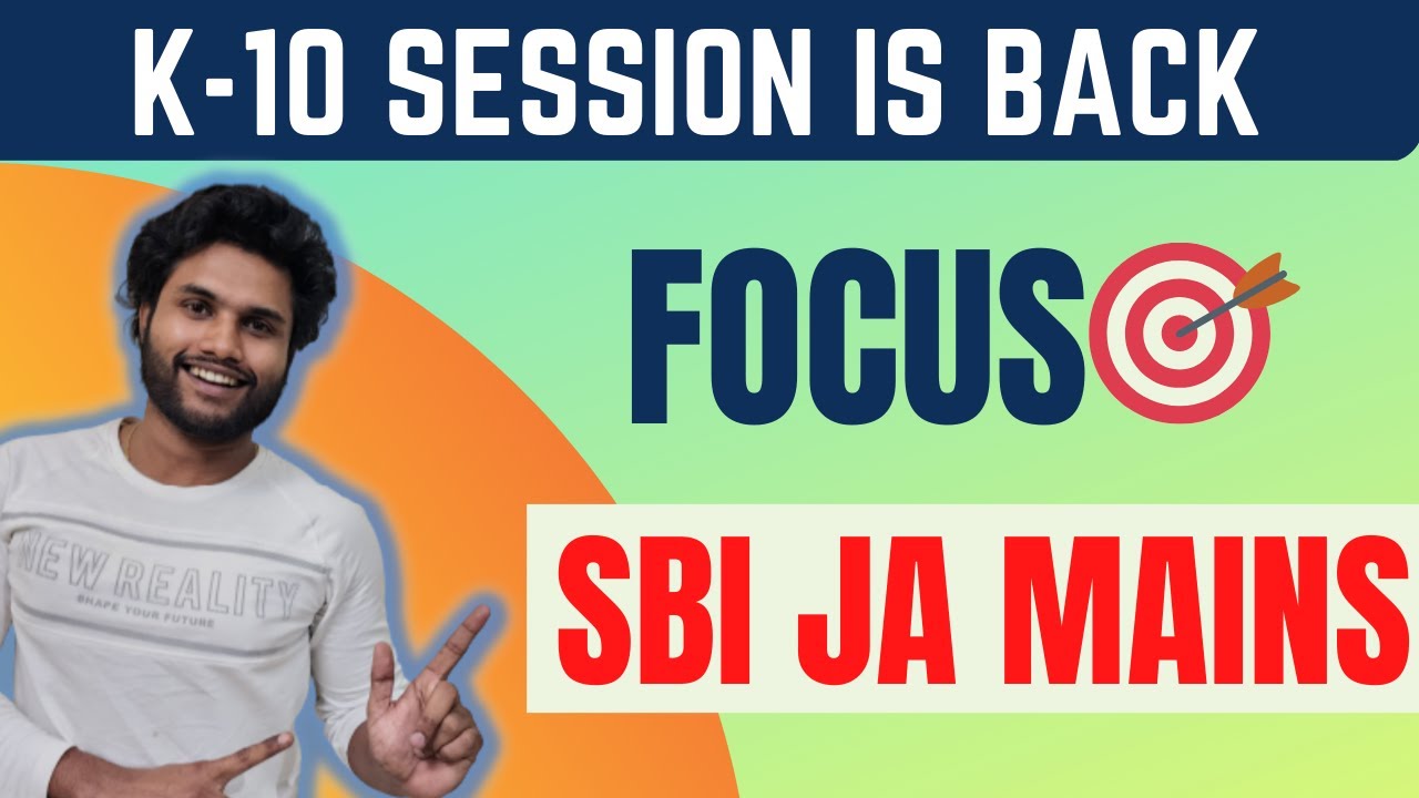 LAST K10  SESSION FOR 9 DAYS | FOCUS ON SBI JA MAINS | DAY - 02 | ARITHMETIC TRIKCS | KR LOGICS