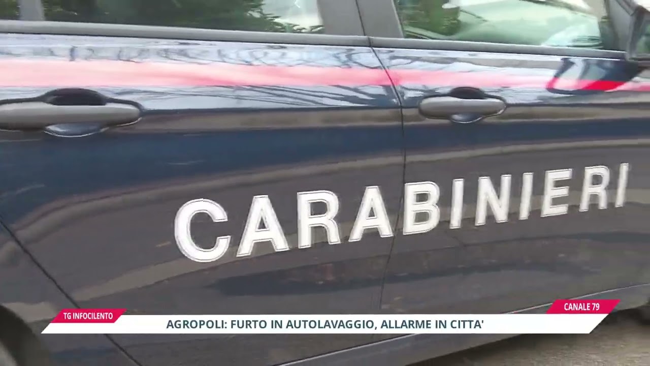 Raid notturno in autolavaggio ad Agropoli: scassinati i distributori di gettoni
