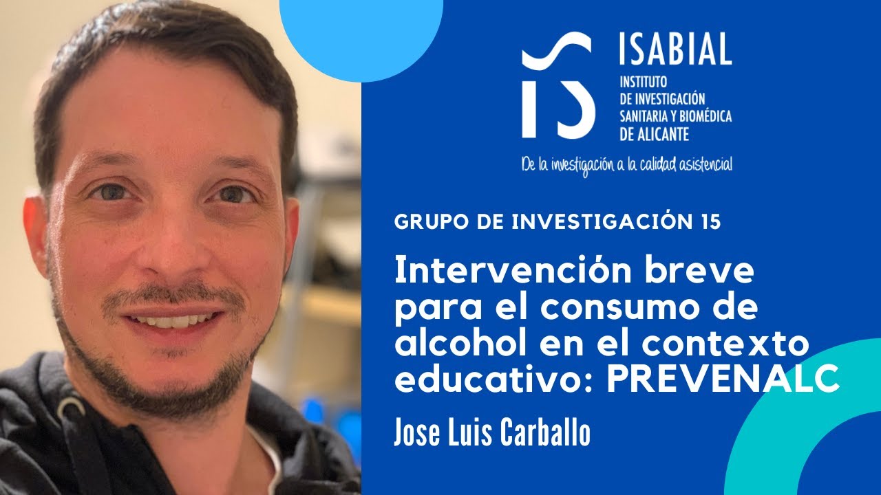 Intervención breve para el consumo de alcohol en el contexto educativo: PREVENALC