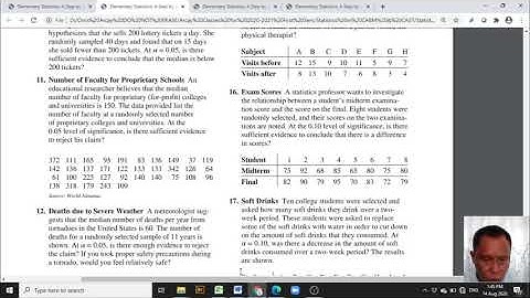 Excel Tutorial on Single-Sample Sign Test For Sample Size of More than 25