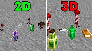 2D textures vs 3D textures