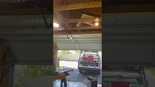 Garage Door and Opener Install #garagedoorreplacement #garagedoorsandmore #garagedooropener