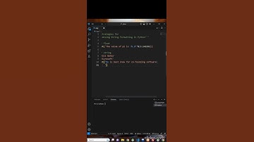 Strategies for Optimizing String Formatting in Python.  #python #shortvideo #shorts